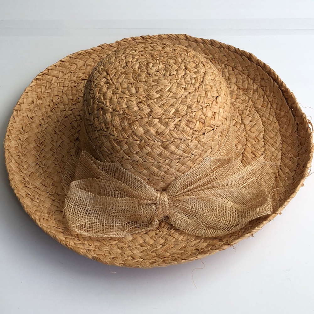 Tan One Size Straw Hat